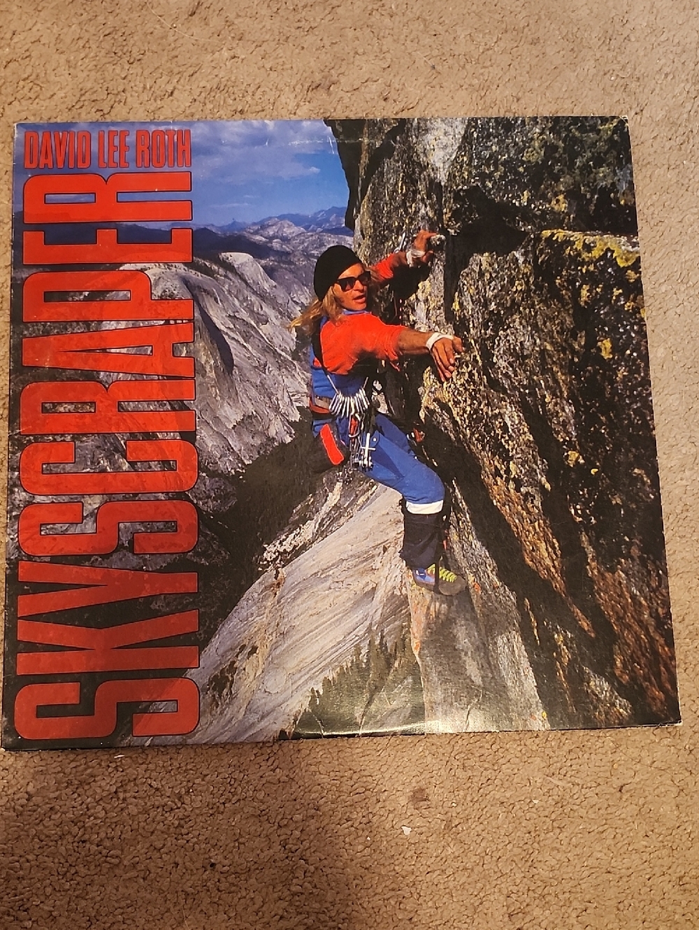 David Lee Roth - Skyscraper Vinyl Album (Red/Blue)
